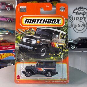 Matchbox Toyota Land Cruiser FJ40 Gray 97/100 NIP HFP82